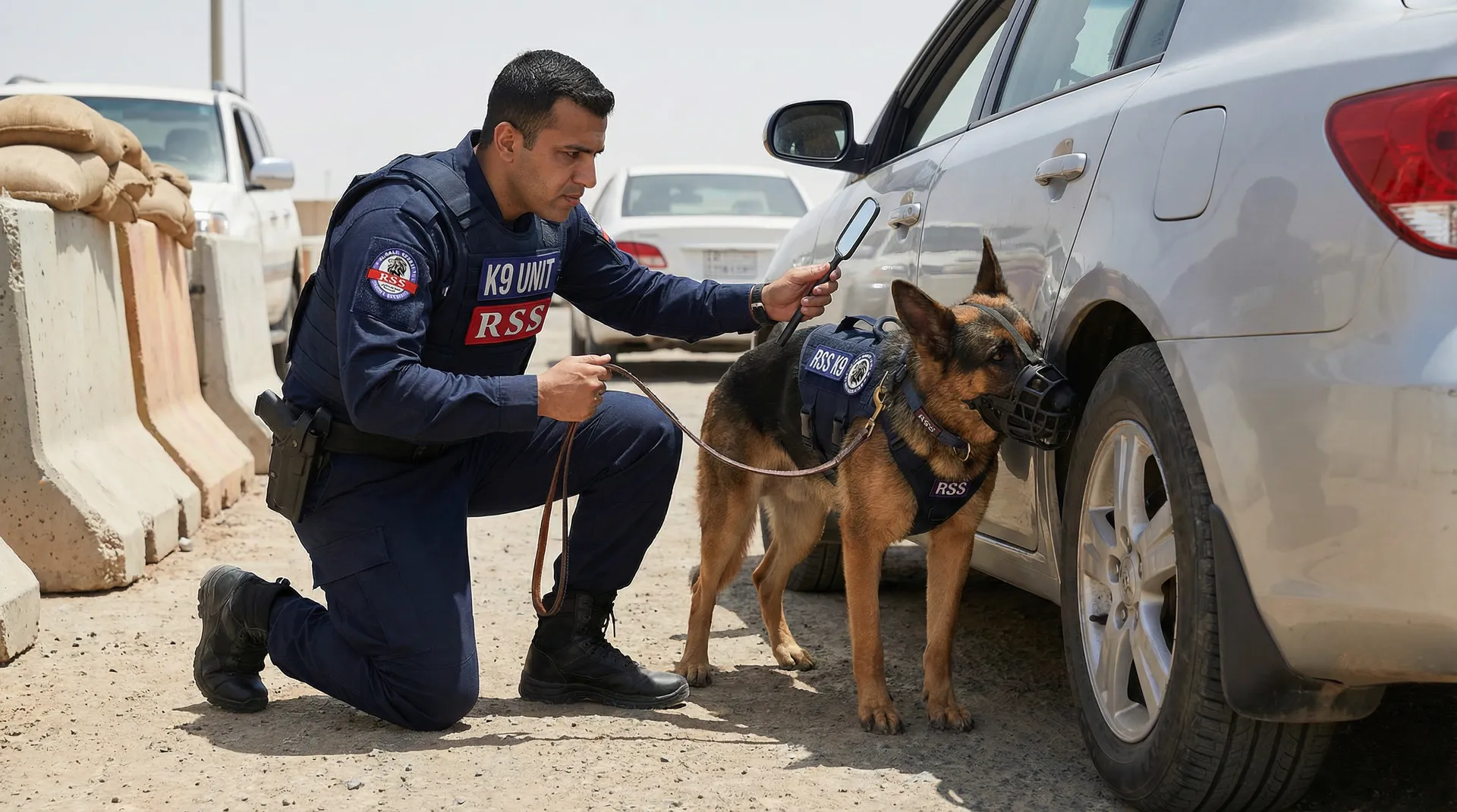 خدمات الأمن K9